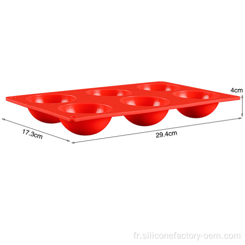 Silicone à la bombe au chocolat